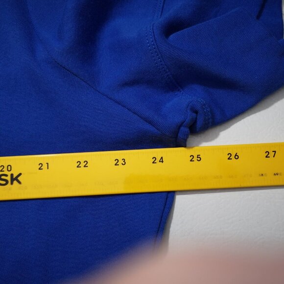 Lauren Ralph Lauren Ladies Size 3X Royal Blue V-neck Short Sleeves T-shirt - Picture 8 of 11